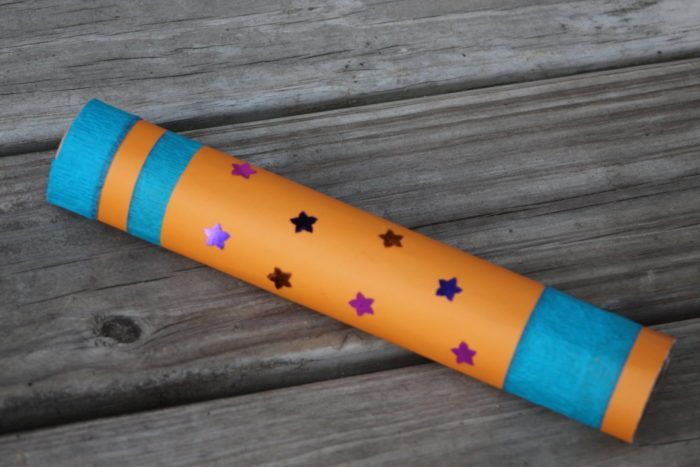 kids telescope art and craft